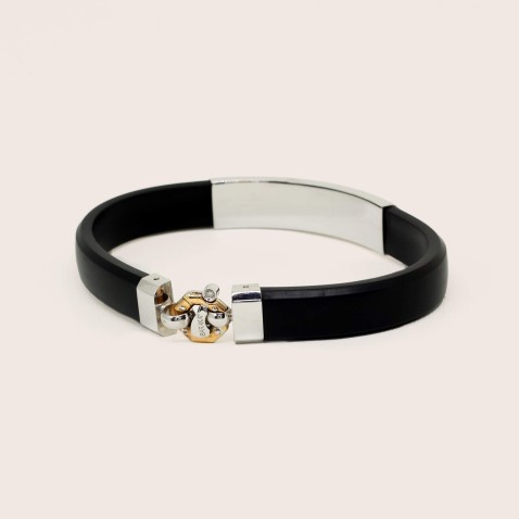 Pulseira Ouro Bicolor | Barak