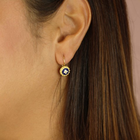 Enamel Earrings | Rosas Portuguesas
