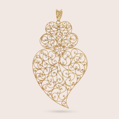 Diamond Filigree | Pendente