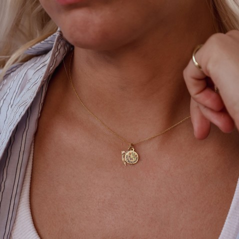 "Godmother's Keepsake" Pendant in 19,2K Gold | Lembran�a