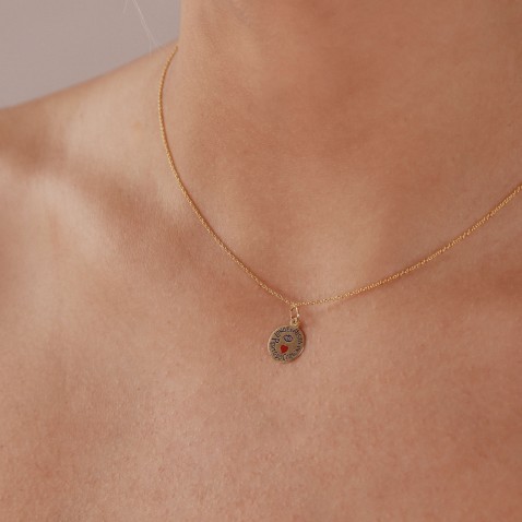 "Out of Sight, Close to the Heart" Pendant in 19,2K Gold | Lembran�a