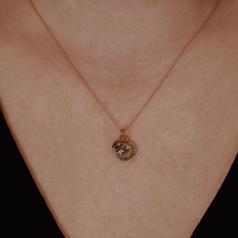 "I Will Never Forget You" Pendant in 19,2K Gold | Lembran�a