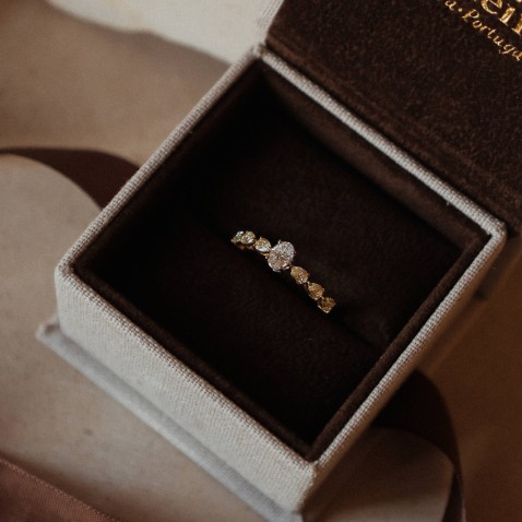 Anel Ouro 18K Diamantes | Special Moments